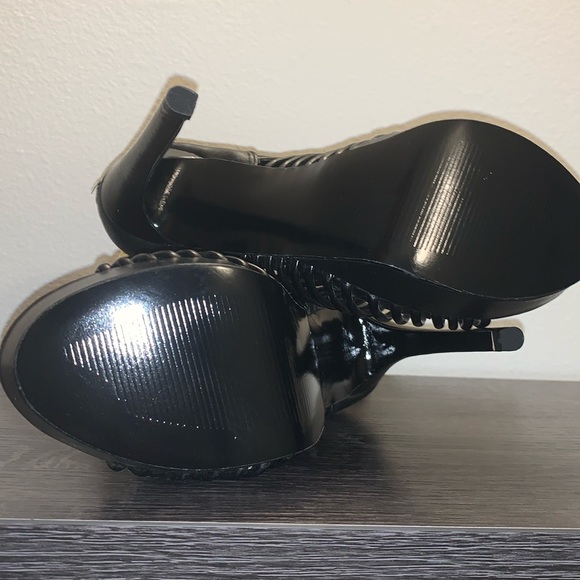 Steve Madden Samii Cage Platform Heels - Black - Picture 3 of 3
